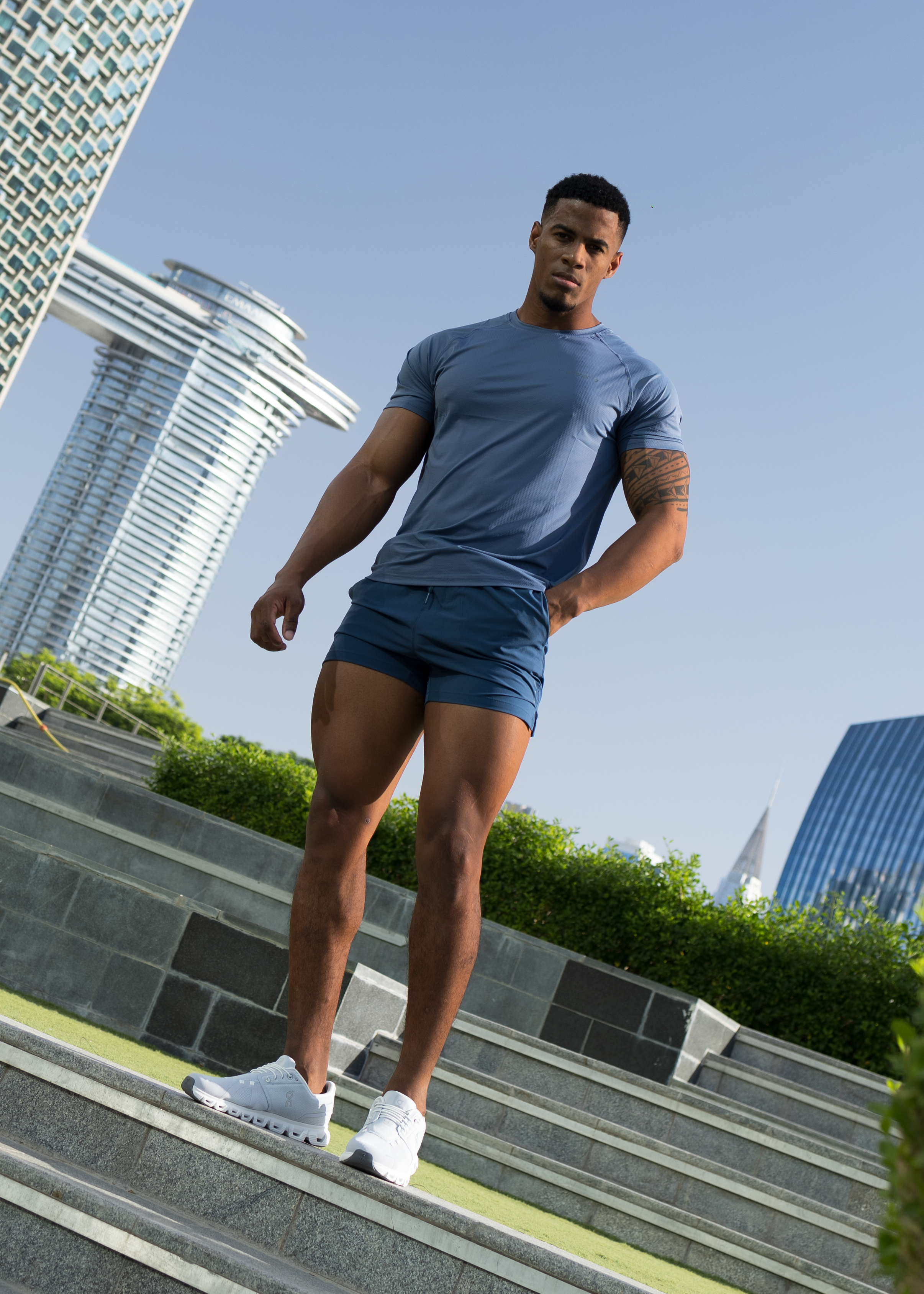 Core Active Tee (Navy)
