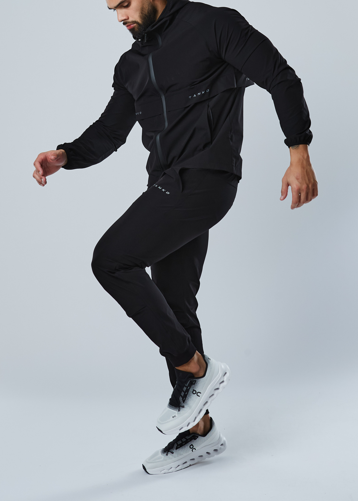 Core Cuffed Joggers (Black)
