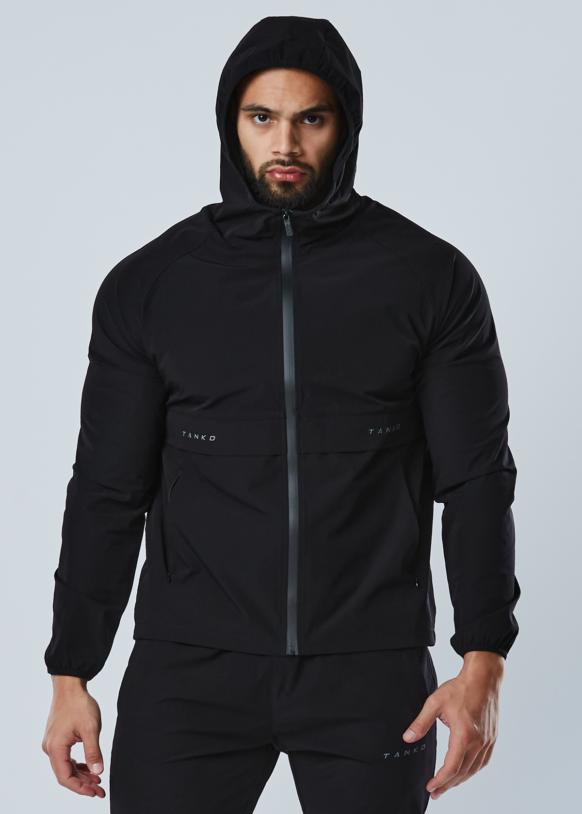 Tail Wind Zip Jacket (Black)
